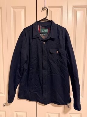 Woolrich Men's Navy Shirt Jacket